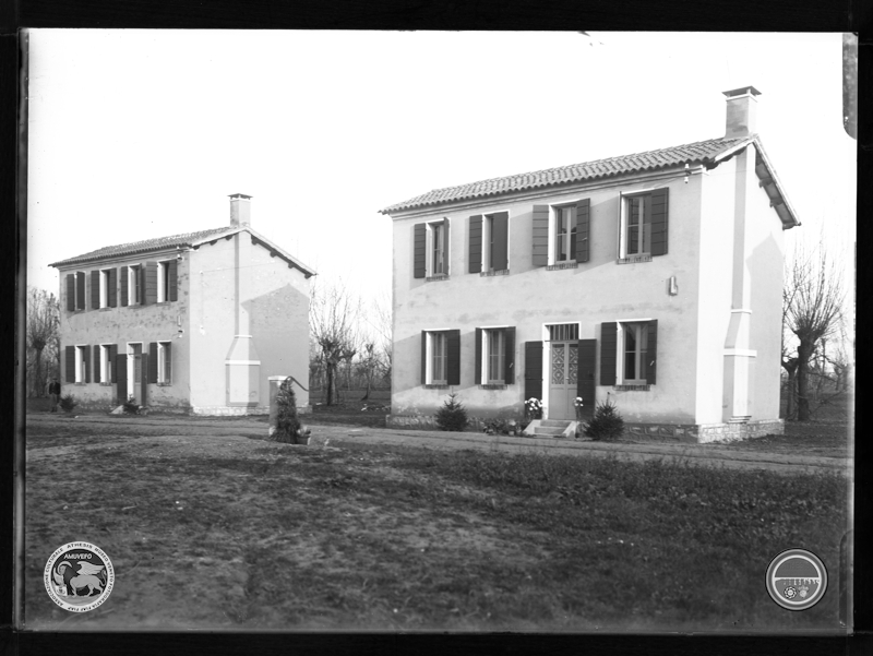 1939 11 07 DP Santa Margherita d&#039;Adige LAVORI COSTRUZIONE RICOVERI id_39018 1 cm_13x18